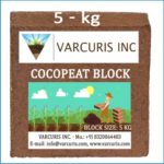 varcuris cocopeat block 5 kg